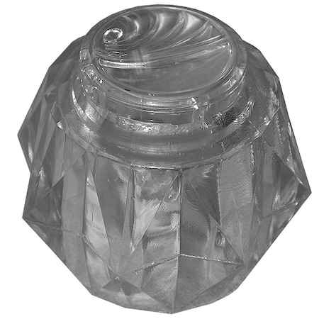 Jones Stephens Single Lever Crystal Replacement Handle for All Lav Faucets using 212 Ball for Delta/Peerless H54010